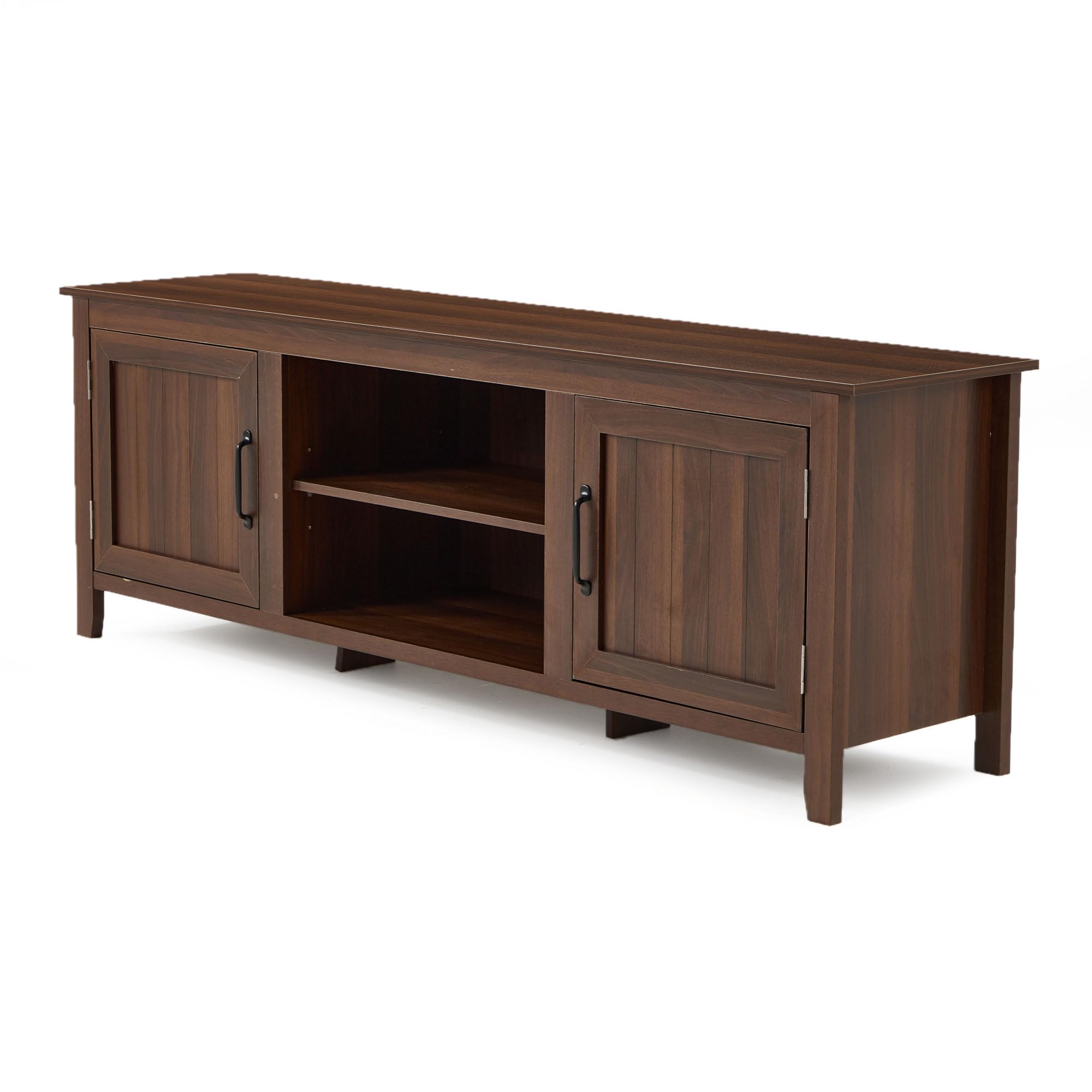 JOMEED TV Stand with Storage - Modern TV Console Table for Living Room, Bedroom & Home Theater - Holds Up to 110 lbs - Perfect for Organizing Media, Gaming Consoles & Entertainment Systems