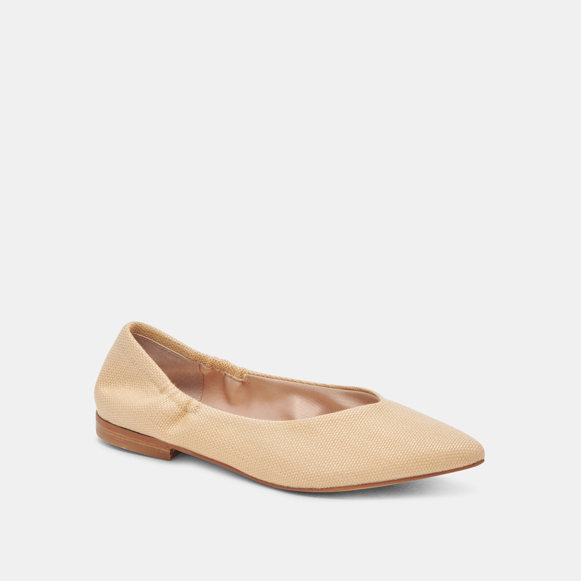 NADAV Women's Ballet Flats - Lightweight Natural Raffia Comfortable Shoes for Women | Casual & Summer Wear | Perfect for Walking, Travel, and Everyday Use