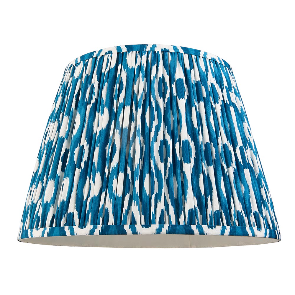 Auralis Ikat Floor Lamp with E27 Socket - Modern Handwoven Design for Living Room, Bedroom & Office Lighting