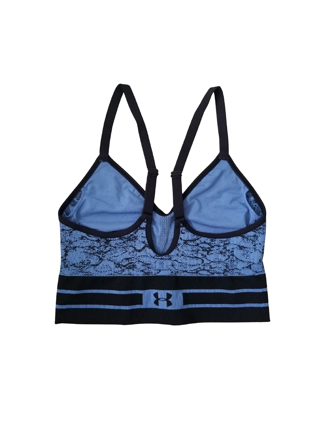 Under Armour Women's Seamless Longline Sports Bra - High Support Workout Top for Running, Yoga & Gym - Moisture Wicking Comfortable Athletic Wear