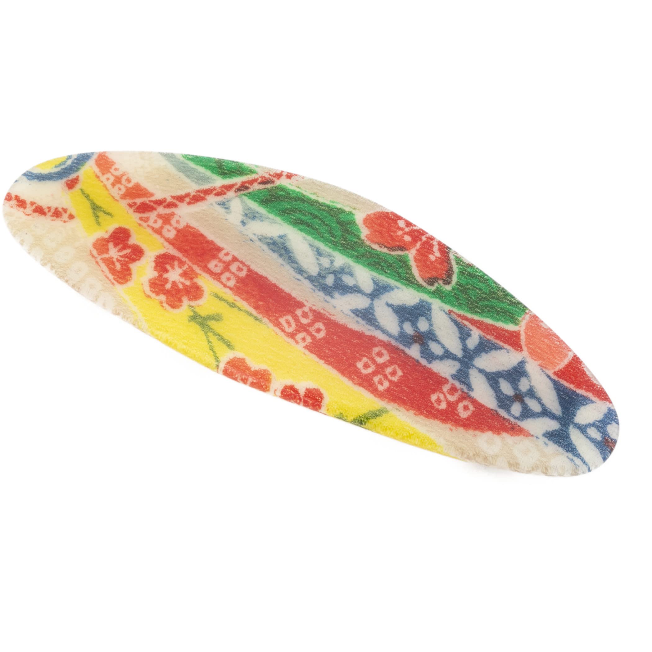 Japanese Large Hair Barrette - Kimono Hair Clip for Women & Girls, Thick/Thin Hair - Wedding & Party Accessory