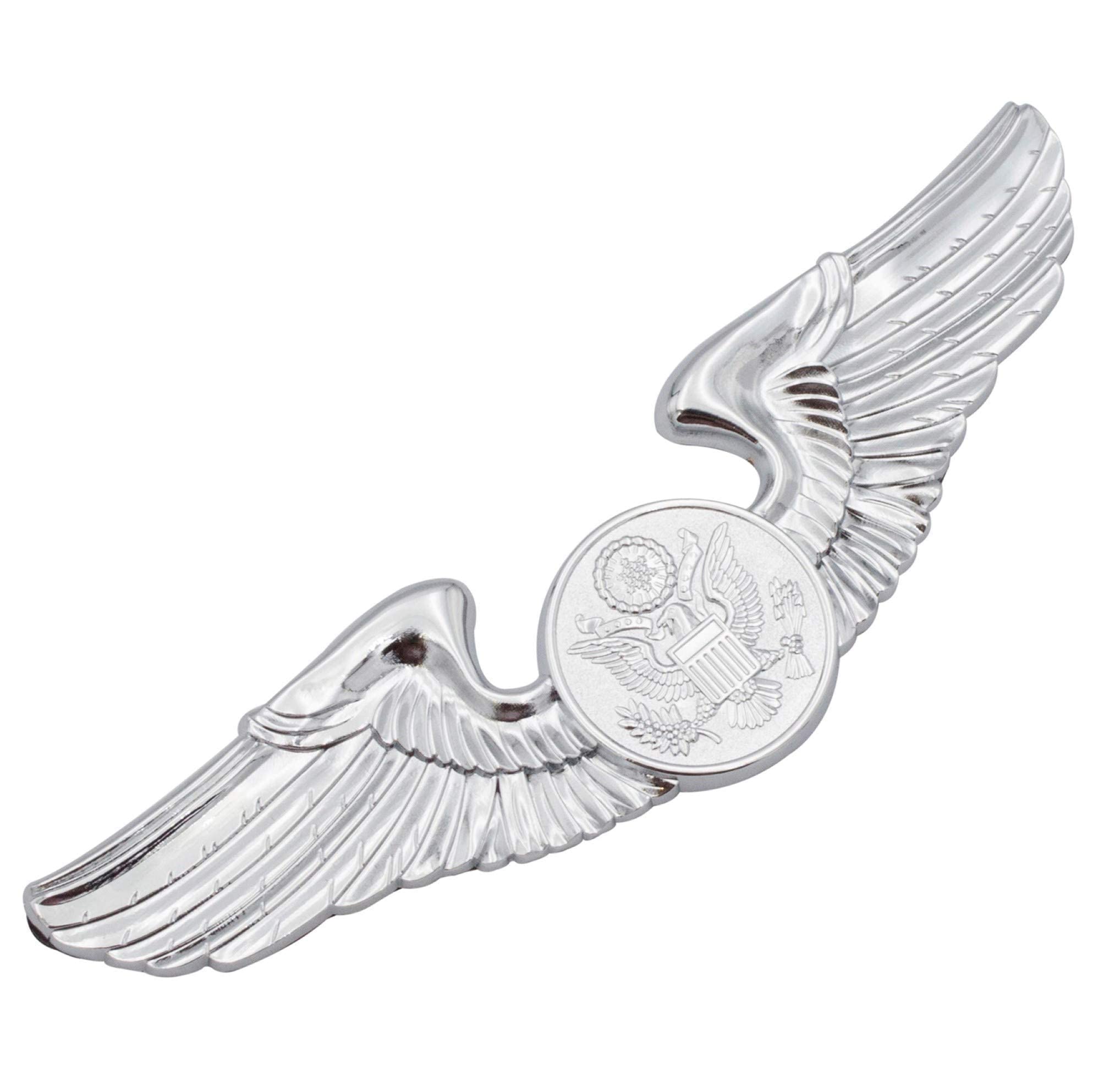 USAF Air Force Aircrew Metal Decal Emblem - Premium Car Badge for Military Enthusiasts - Perfect for Jeep, Truck & SUV Customization