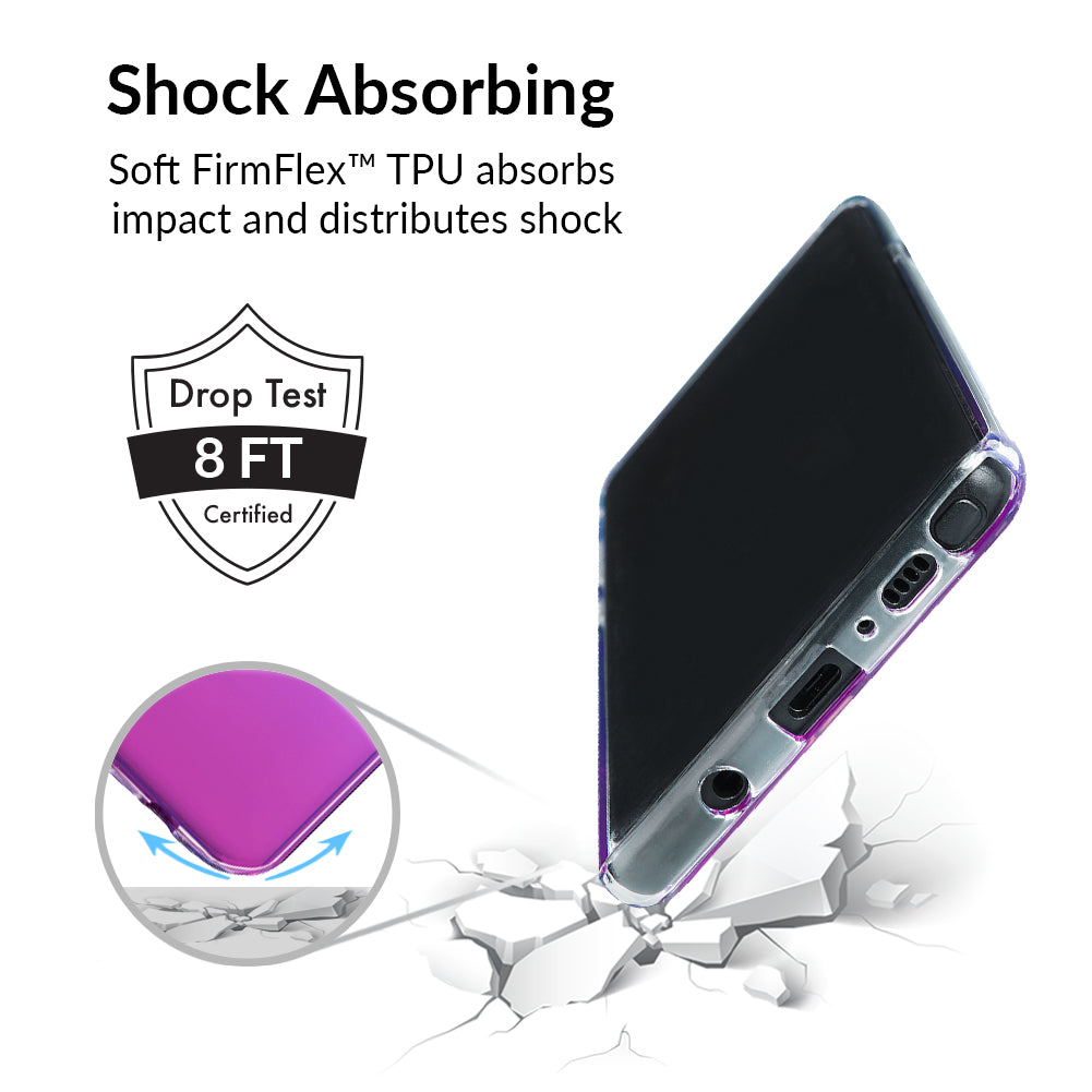 Violet Ombre Samsung Phone Case - Trendy Gradient Color Protective Cover for Samsung Galaxy S21/S20/Note 20 - Perfect for Everyday Use, Travel & Fashion Accessories