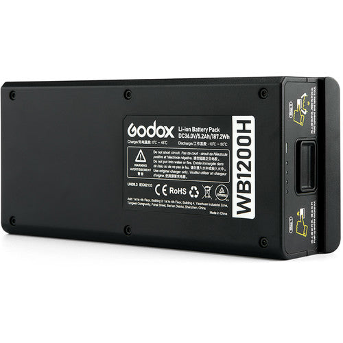 Godox AD1200Pro WB1200H Battery-Powered Monolight Flash - Perfect for Outdoor Photography, Studio Portraits & Commercial Shoots