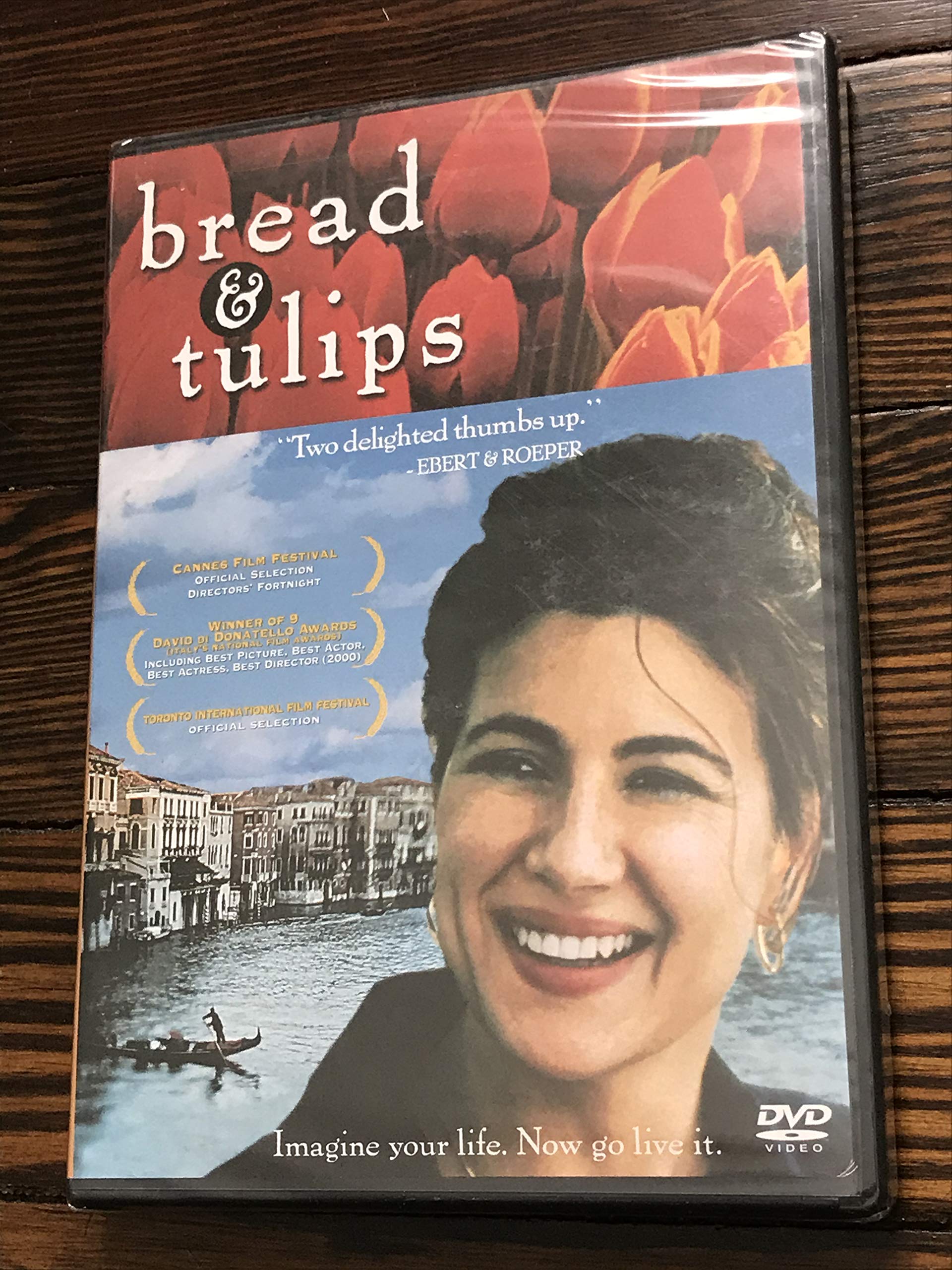 Bread and Tulips DVD - Italian Romantic Comedy Film - Perfect for Movie Nights & Relaxing Evenings at Home