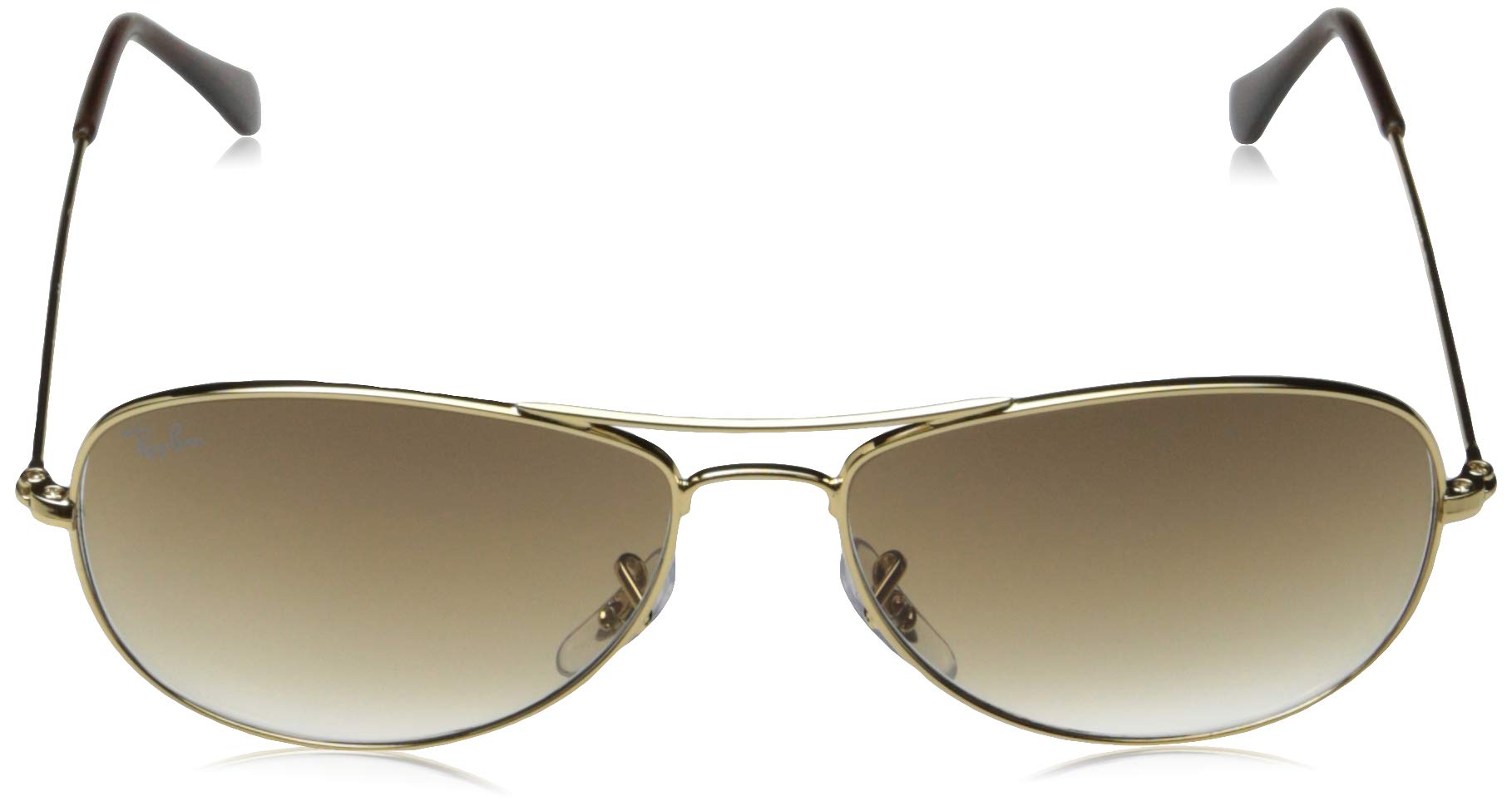 Ray-Ban RB3362 Cockpit Aviator Sunglasses for Men - Classic Polarized Pilot Shades with UV Protection - Perfect for Driving, Travel & Outdoor Activities
