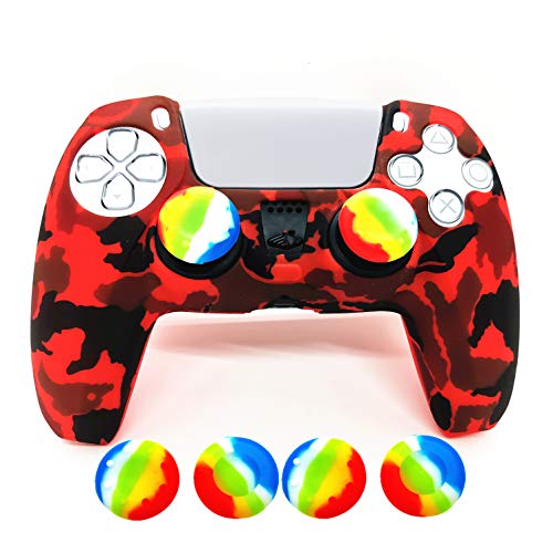 4caps red camouflage