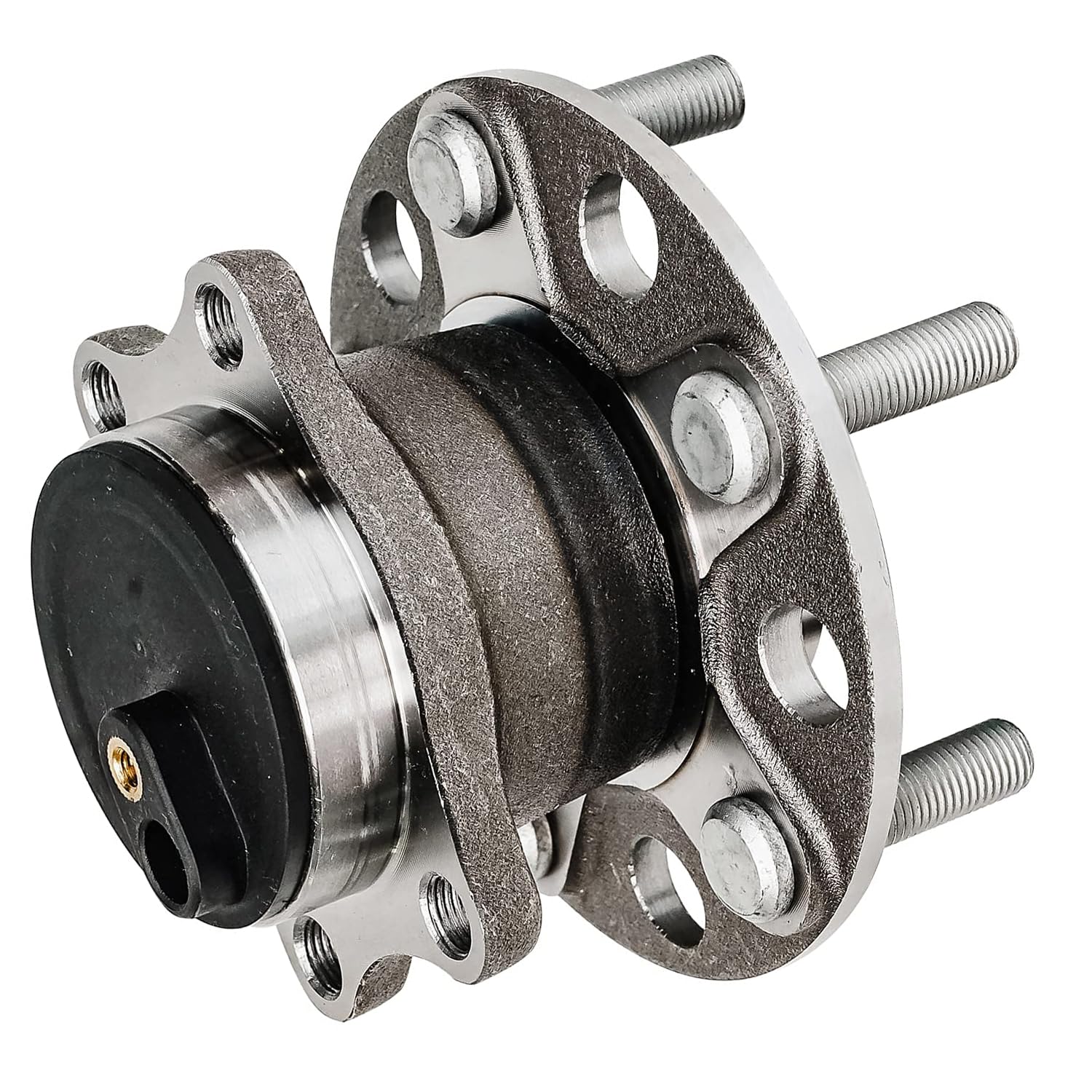 Detroit Axle - Front Wheel Drive Rear Wheel Bearing Hubs for Chrysler 200 Dodge Caliber Avenger Jeep Patriot Compass Sebring with ABS | 2 Wheel Bearing and Hub Assembly Replacement | Perfect for DIY Repairs & Professional Auto Maintenance