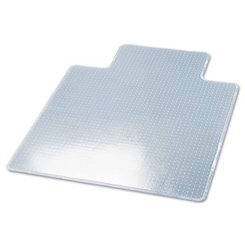 Deflect-O Clear Vinyl Chair Mat with Wide Lip - 45