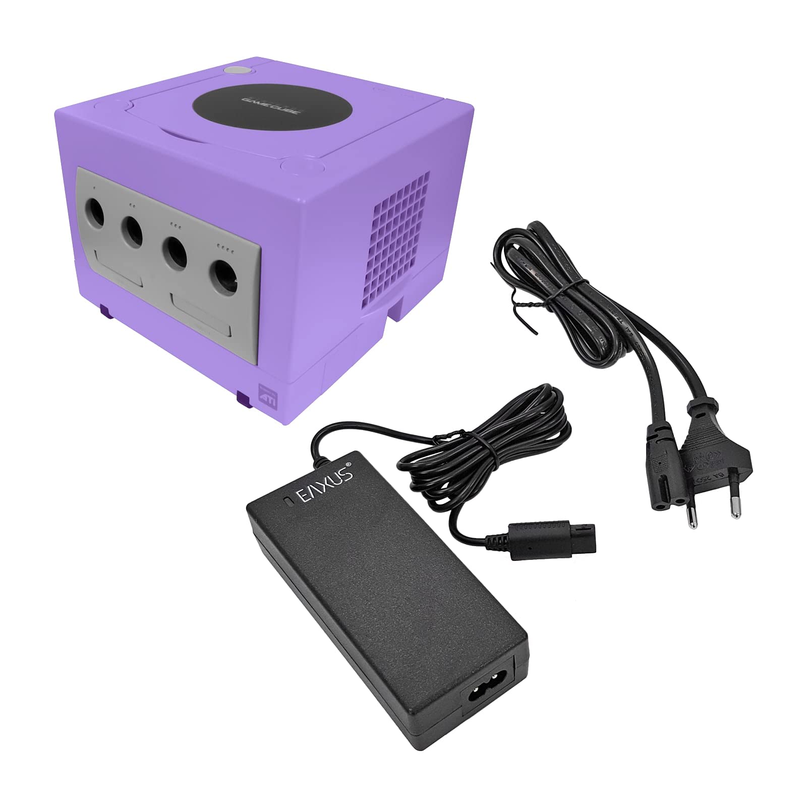 Eaxus® Power Supply for Nintendo GameCube NGC - 2.4M AC Adapter with Long Cable | Perfect for Gaming Setup & Home Entertainment System