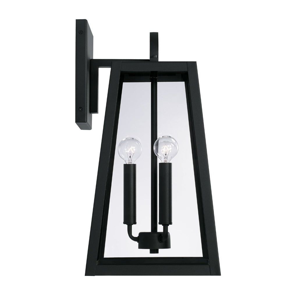 Andrew Outdoor Wall Lantern - Weatherproof LED Light Fixture for Porch, Patio & Garden - Open Box (Perfect for Entryway Lighting & Backyard Decor)