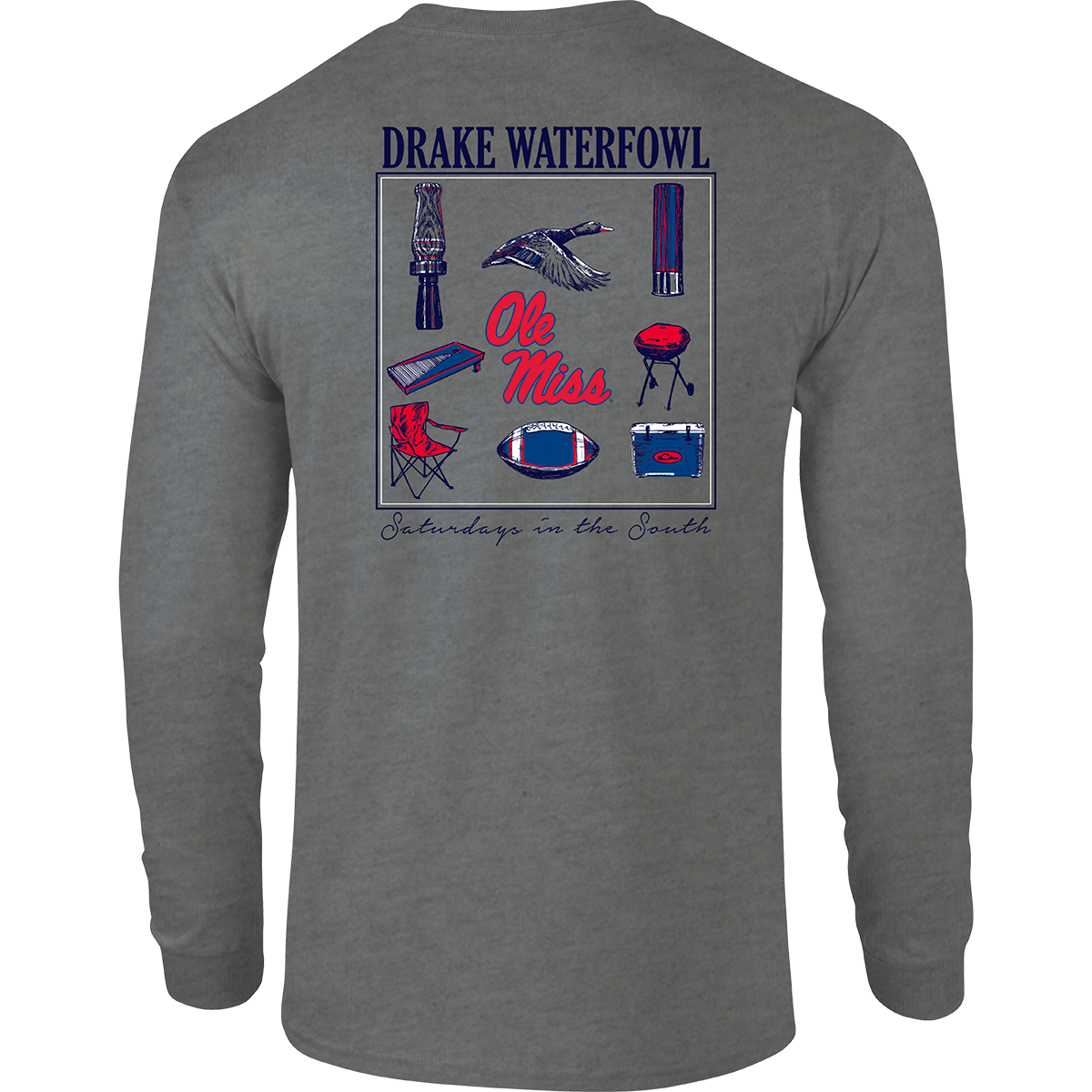 Ole Miss Rebels Fan T-Shirt - Comfortable Cotton Sports Apparel for Men & Women - Perfect for Game Day, Tailgating, and College Spirit Wear