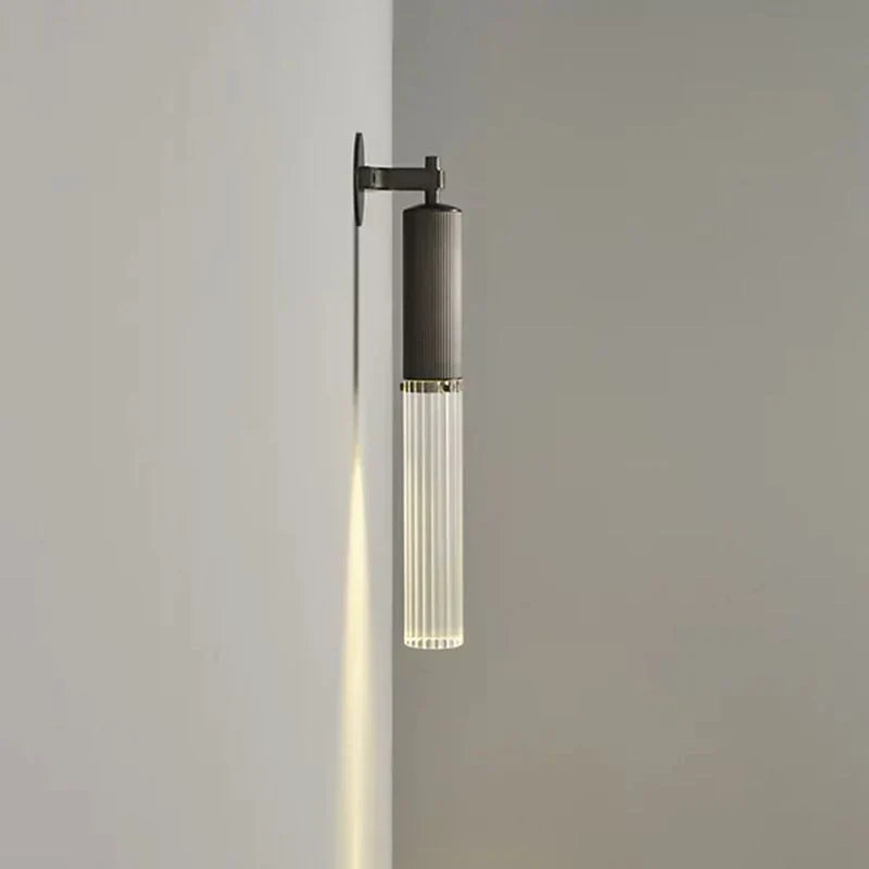 Lumiere Single Wall Sconce - Modern LED Wall Light Fixture for Bedroom, Living Room & Hallway - Dimmable Indoor Lighting with Easy Installation - Perfect for Home Decor and Ambient Lighting