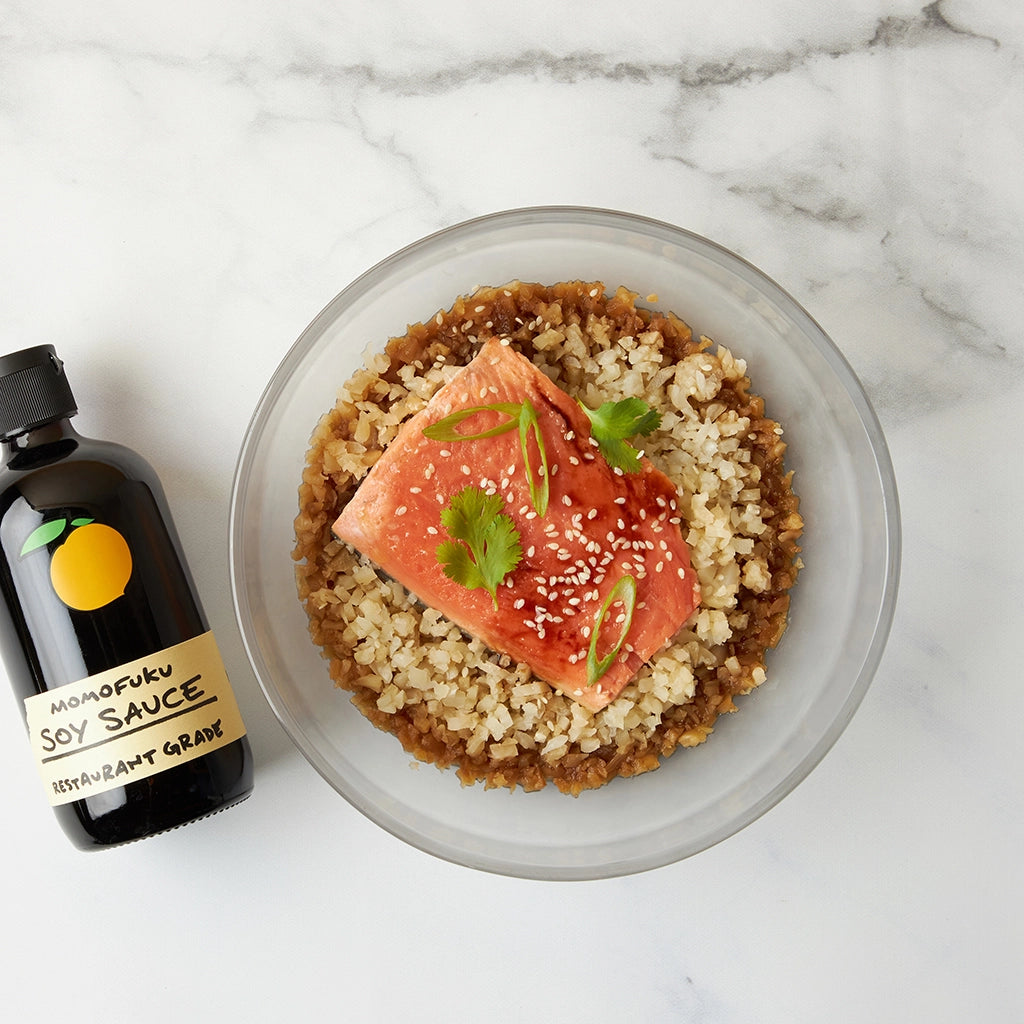 David Chang's Fish Over Riced Cauliflower - Healthy Low-Carb Meal Kit | Perfect for Keto Diet & Quick Weeknight Dinners