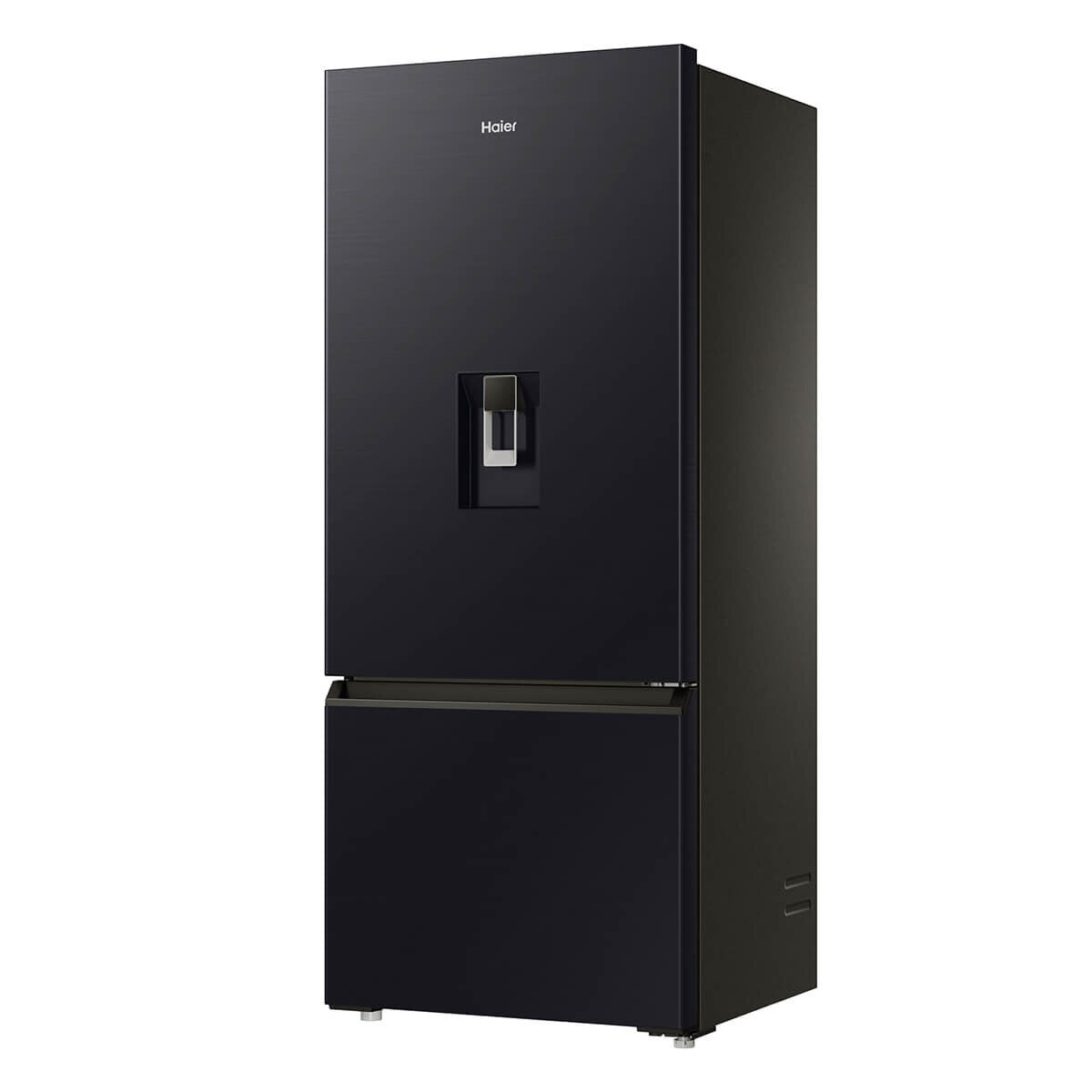 Haier 431L Bottom Freezer Refrigerator HRF420BHC - Energy Efficient Stainless Steel French Door Fridge for Kitchen, Home & Office Use