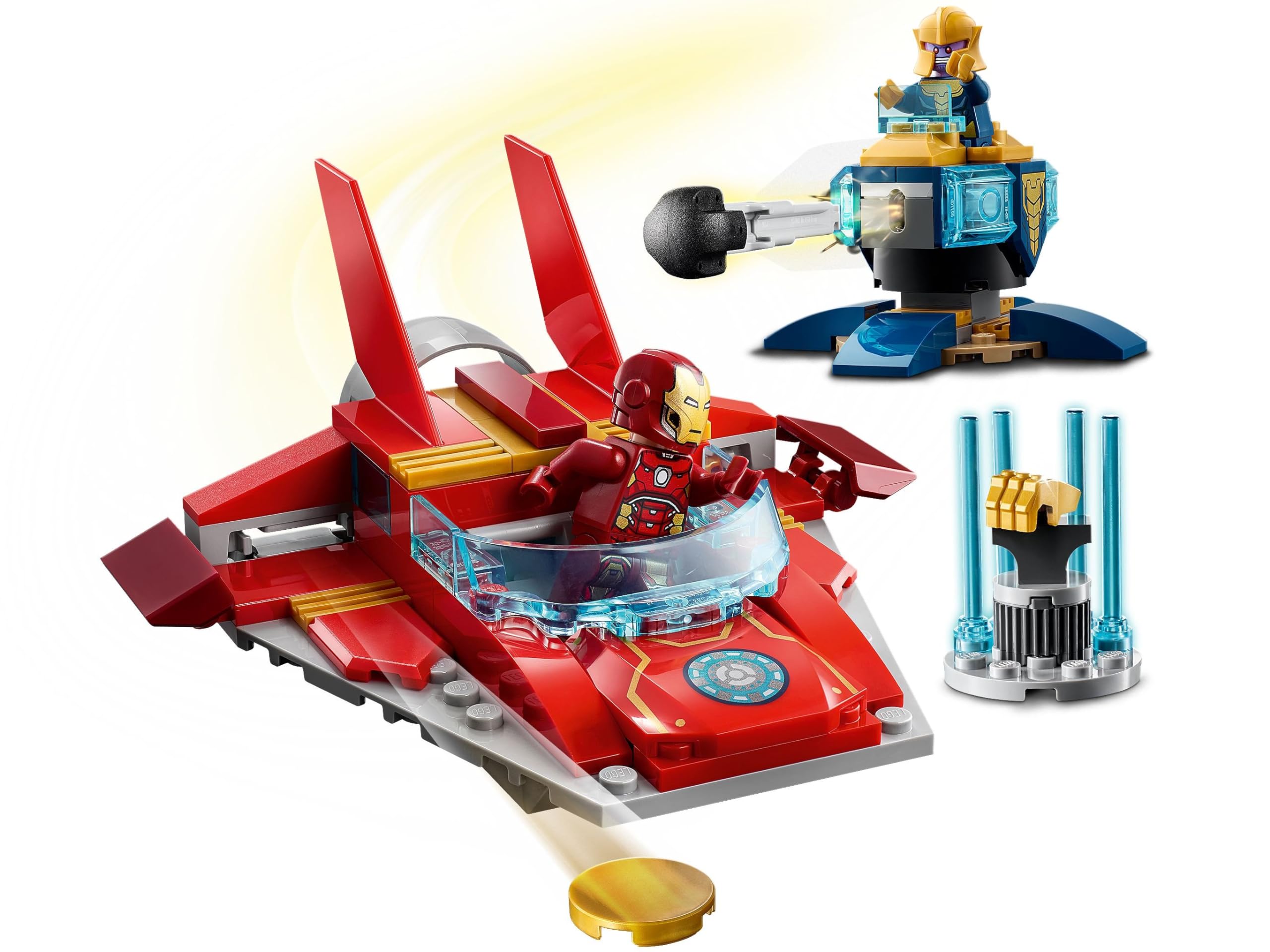 LEGO Marvel Avengers Iron Man vs. Thanos 76170 Building Kit (103 Pieces) - Collectible Superhero Toy with Iron Man & Thanos Minifigures - Perfect Gift for Kids & Marvel Fans - Great for Creative Play & Display