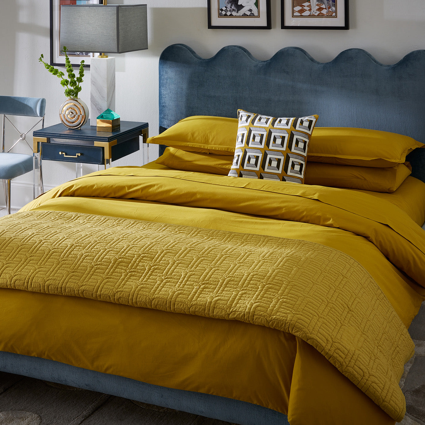 Premium 100% Cotton Paradise Percale Sheet Set - Soft, Breathable & Wrinkle-Resistant - Perfect for Bedroom, Hotel & Guest Room Comfort