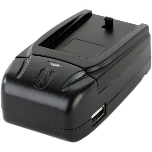 Watson Compact AC/DC Charger for Canon LP-E5 Battery - Fast Charging for DSLR Cameras | Perfect for Travel Photography & Professional Shoots