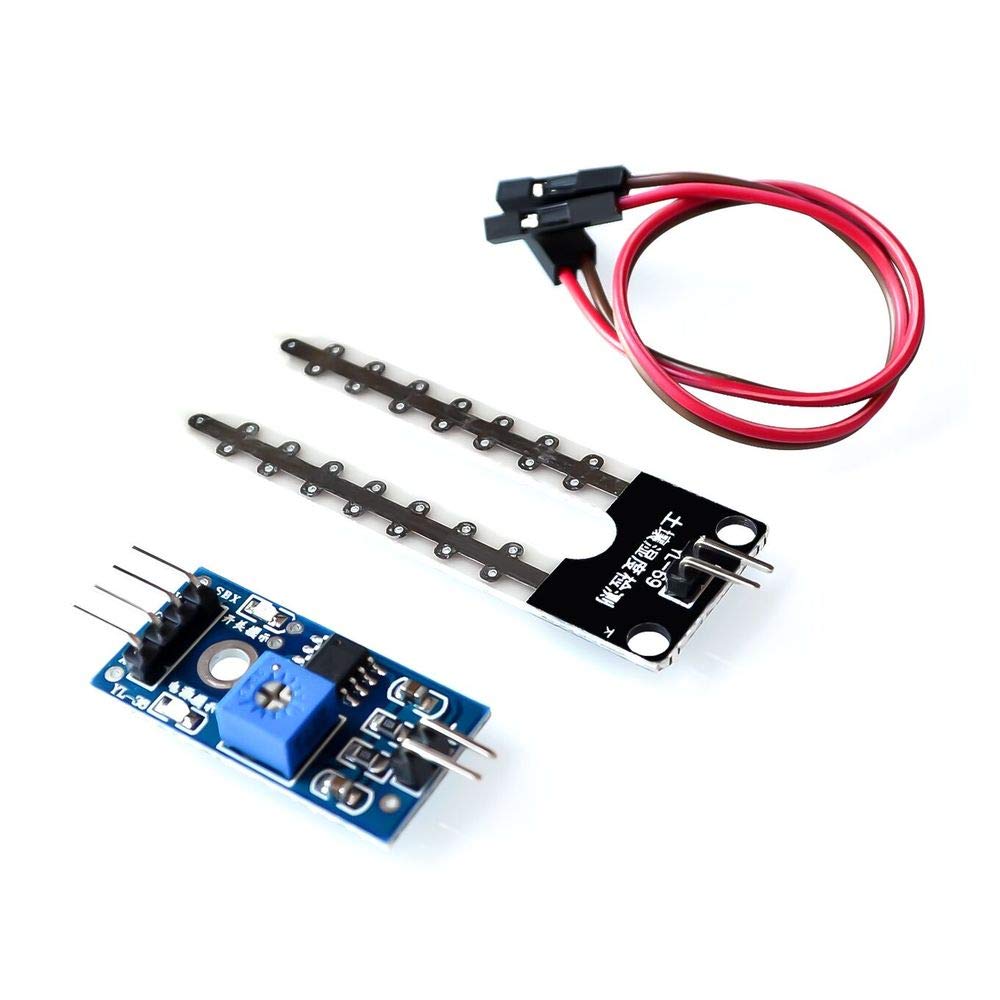 FW1S Soil Moisture Sensor - Digital Hygrometer for Plants, Humidity Detection Module for Gardening, Farming & Indoor Plants - Perfect for Smart Irrigation & Greenhouses