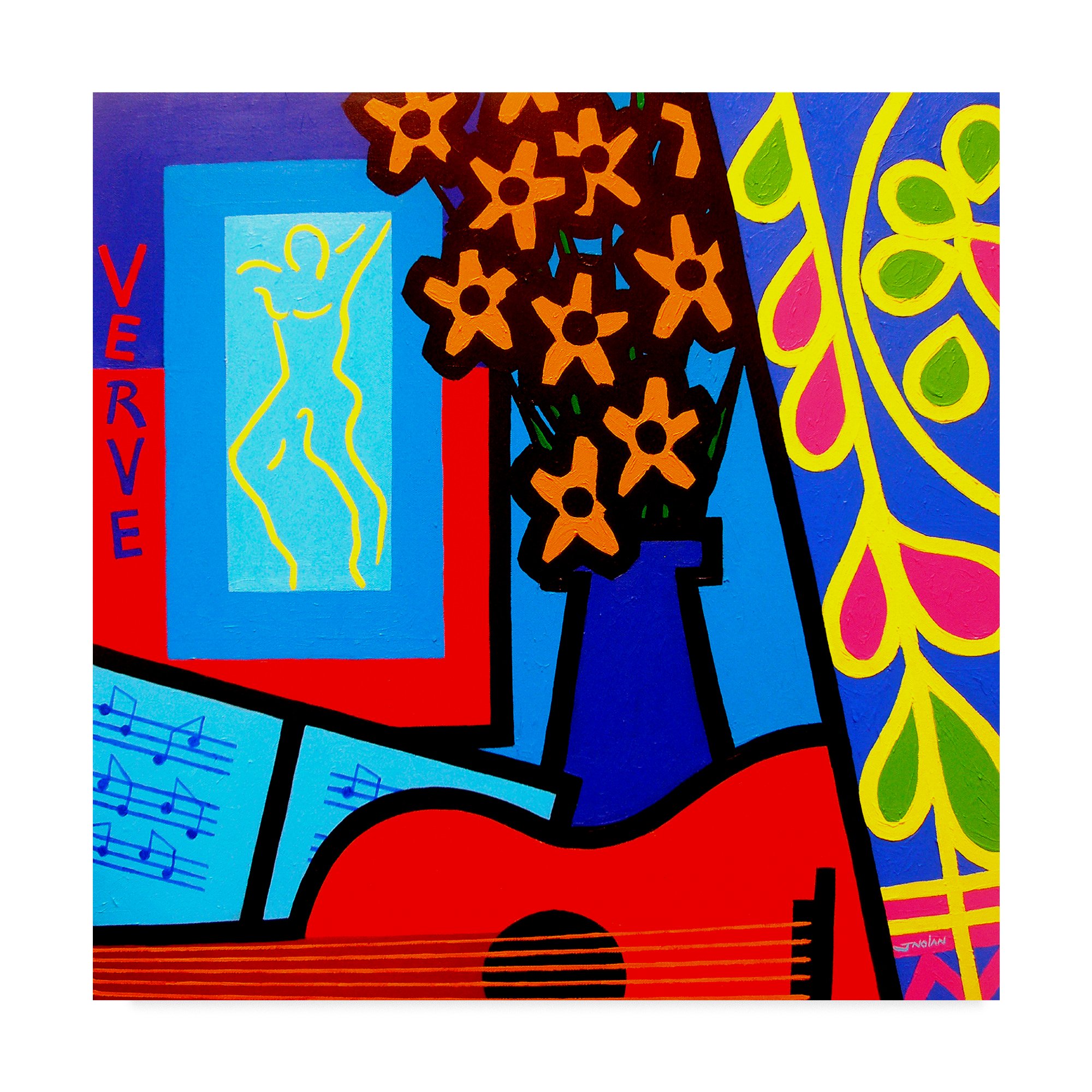 Trademark Fine Art John Nolan Multicolor Canvas Painting - Elegant Wall Decor for Living Room, Bedroom & Office