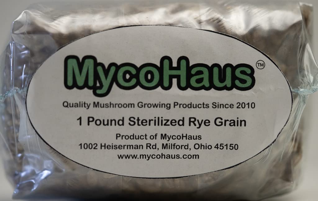 Magic Mushroom Growing Kit - Sterilized Rye Grain Substrate for Home Cultivation | 24 Pack Indoor Grow Bags (1lb Each) | No Spores or Injection Ports Included | Perfect for Beginners & Organic Gardening Enthusiasts