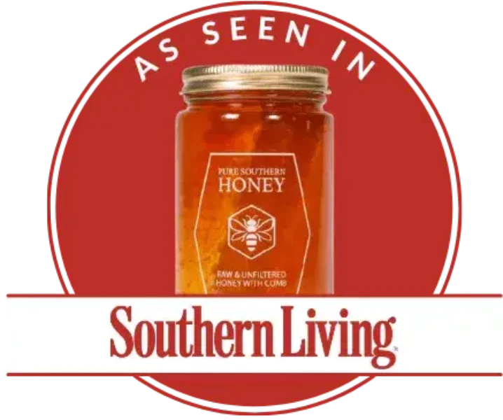 Pure Southern Mini Honey Gift Set - Natural Raw Honey Jars, Perfect for Tea, Baking & Gifting - Gourmet Honey Sampler for Breakfast, Desserts & Healthy Snacks
