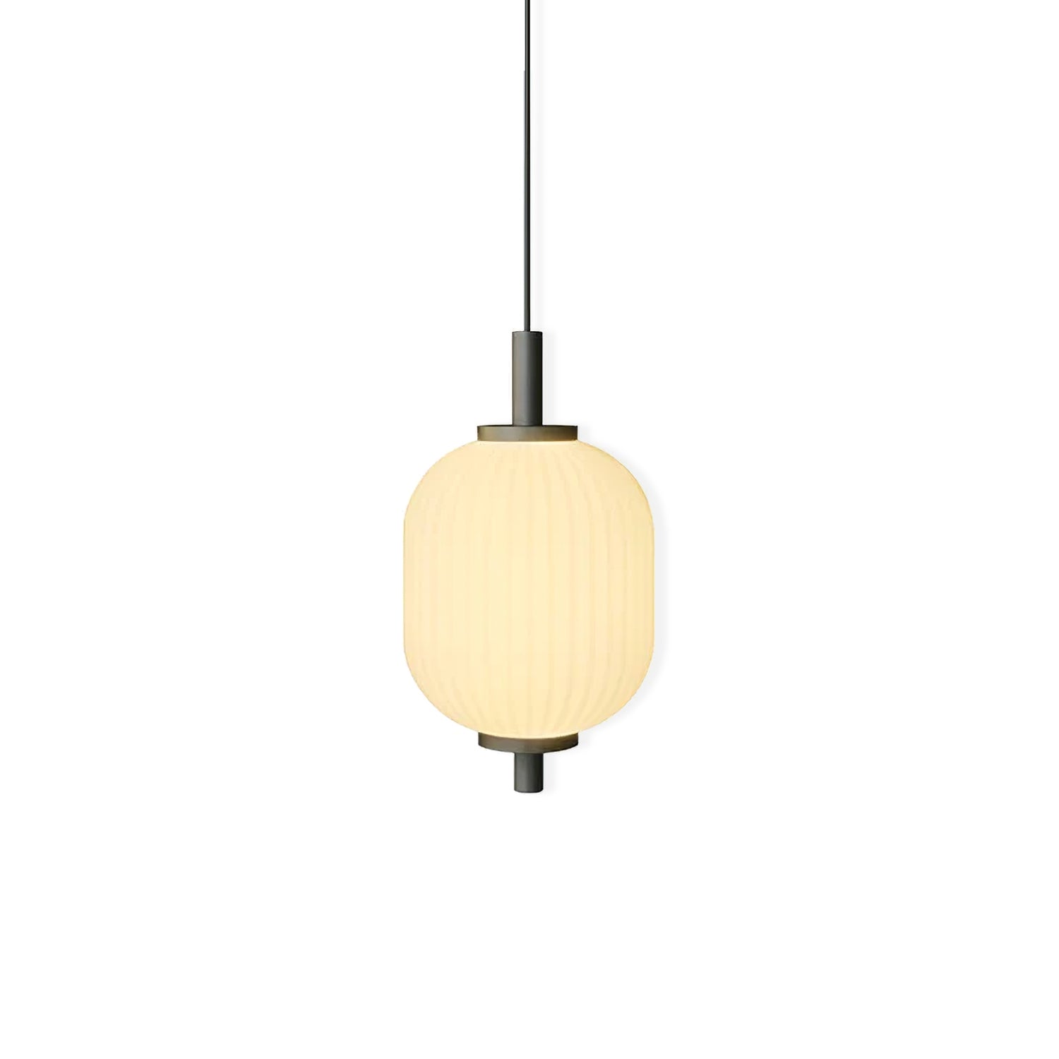 Modern Pendant Light Fixture - Adjustable Hanging Chandelier for Kitchen Island, Dining Room & Bedroom - Elegant Glass & Metal Ceiling Lamp for Home Decor