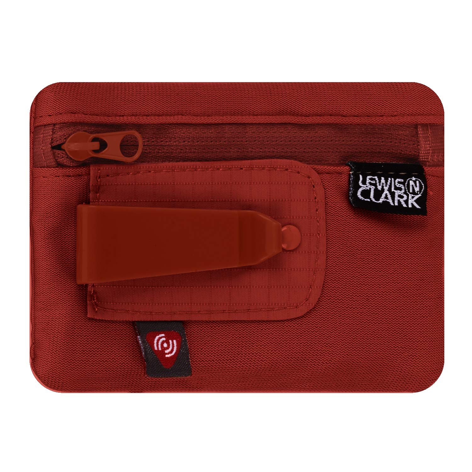 Lewis N. Clark RFID Blocking Hidden Money Belt - Secure Travel Pouch with Credit Card & ID Holder for Men & Women - Perfect for Airport Security, International Travel & Theft Protection