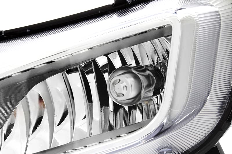 Kia Optima Fog Lights Replacement Set - Driver & Passenger Side Compatible with 2014-2015 Models | Durable LED Fog Lamps for Enhanced Visibility in Rain, Fog & Night Driving
