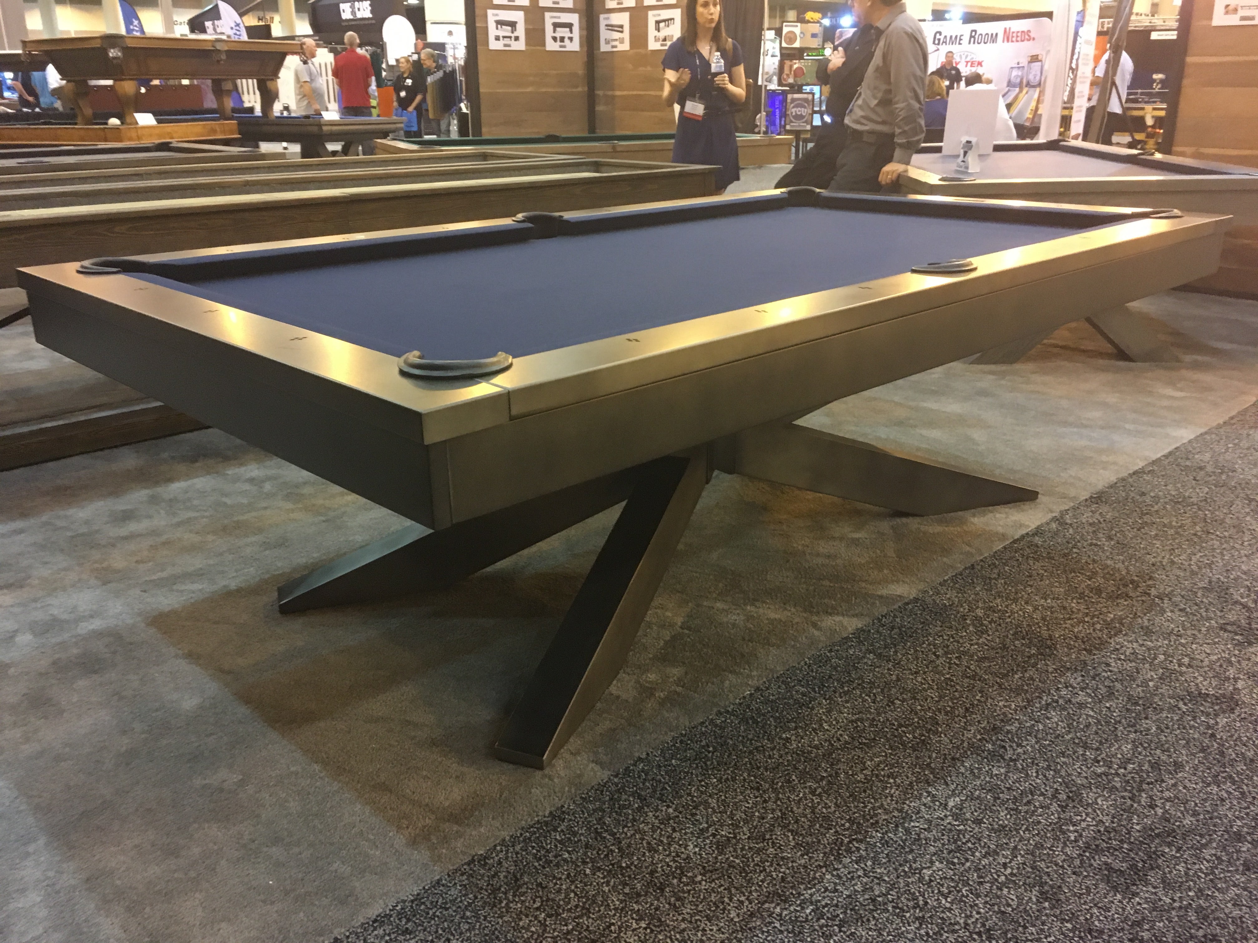 Felix Pool Table - Premium Plank and Hide Design for Game Rooms, Bars & Man Caves | Perfect for Indoor Entertainment & Social Gatherings