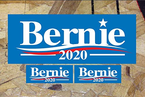 Bernie Sanders 2020 Bumper Sticker - Blue Political Decal for Cars