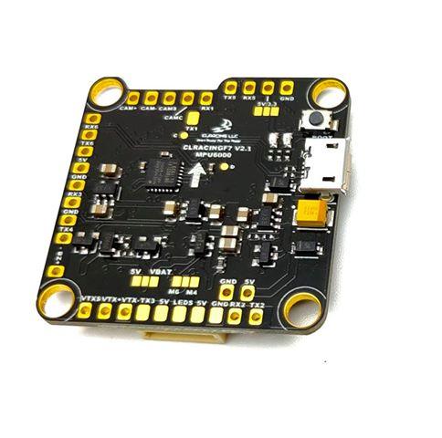 CL Racing F7 V2.2 30x30 Flight Controller for FPV Drones - High Performance FC with Betaflight, Stable Flight Control for Racing and Freestyle