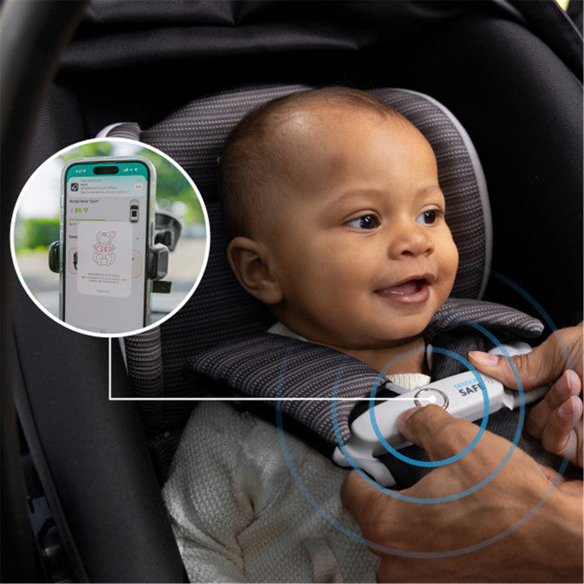 Evenflo Revolve180 LiteMax NXT Infant Car Seat - 360° Rotating Baby Car Seat with Safety Features for Newborns to Toddlers - Perfect for Travel, Daily Commute & Family Road Trips