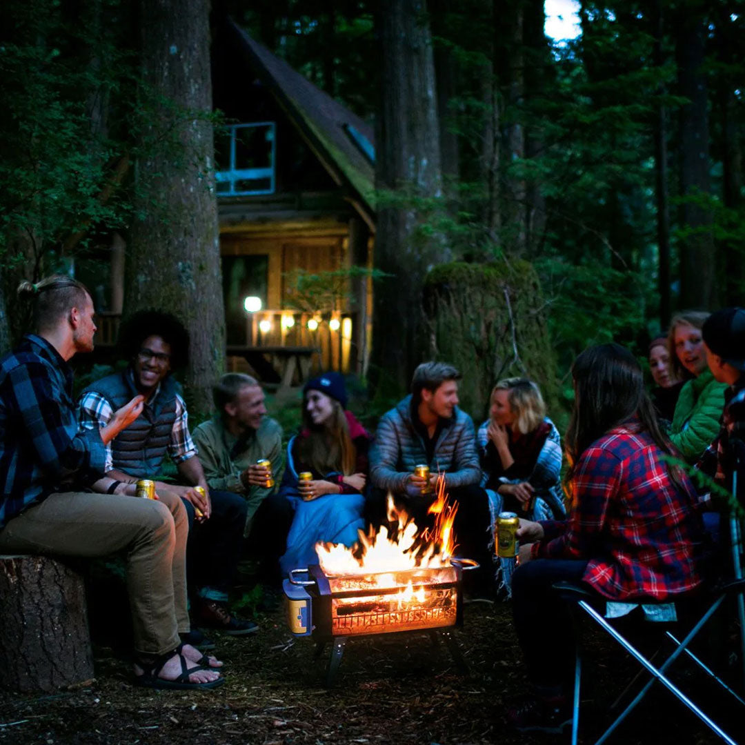 BioLite Firepit+ - Portable Campfire Pit with Smoke-Free Technology for Outdoor Cooking, Camping & Backyard Gatherings | Perfect for Roasting Marshmallows & Enjoying Cozy Evenings