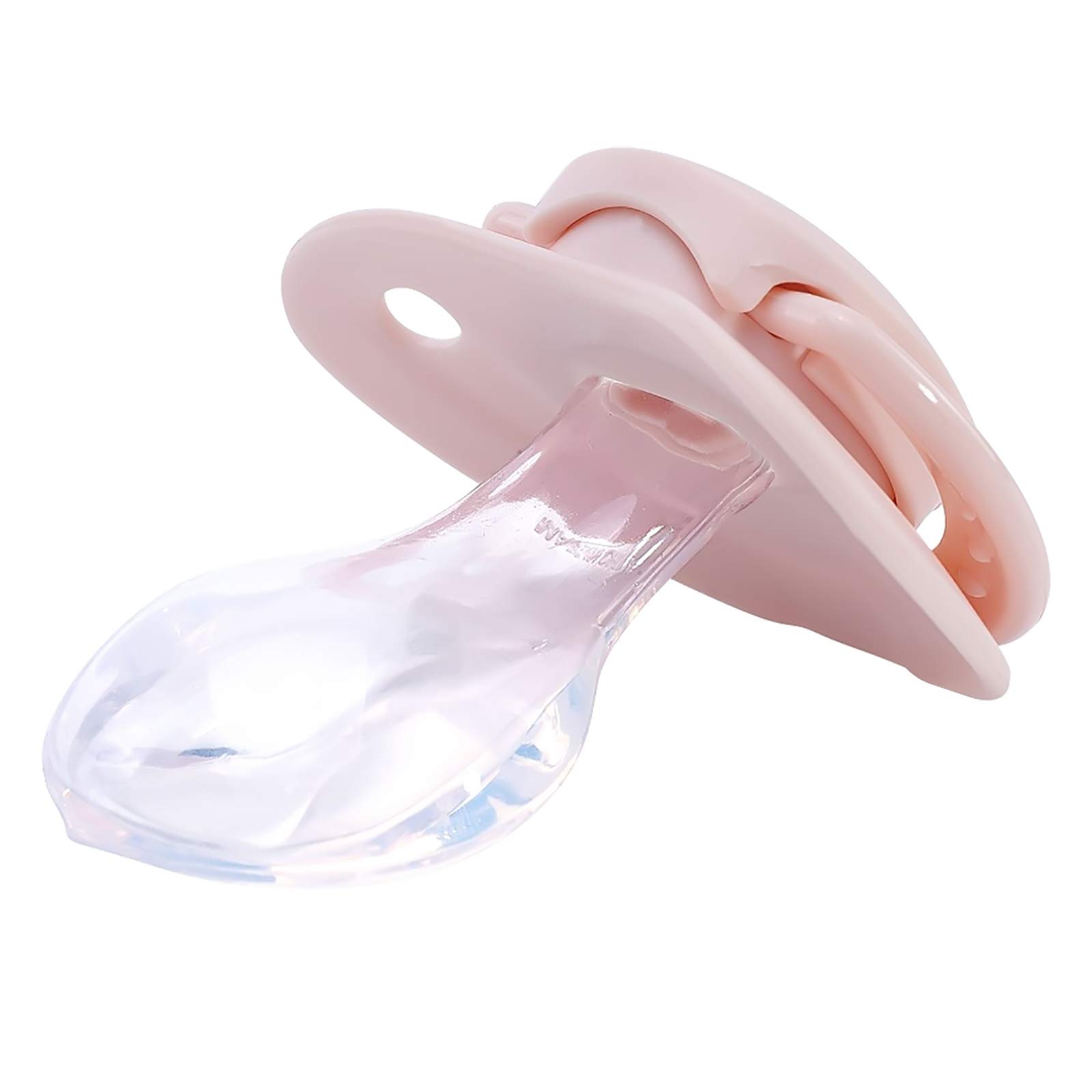 Littleforbig SmallShield Pacifier - Cute Pink Pacifier for Adults & ABDL - Perfect for Age Play, Cosplay, and Comforting Scenes
