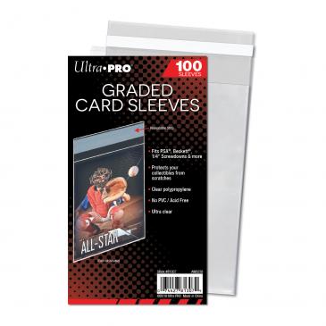 Ultra Pro Graded Card Sleeves - Resealable Protective Sleeves for Trading Cards | Perfect for Collectors, Storage & Display