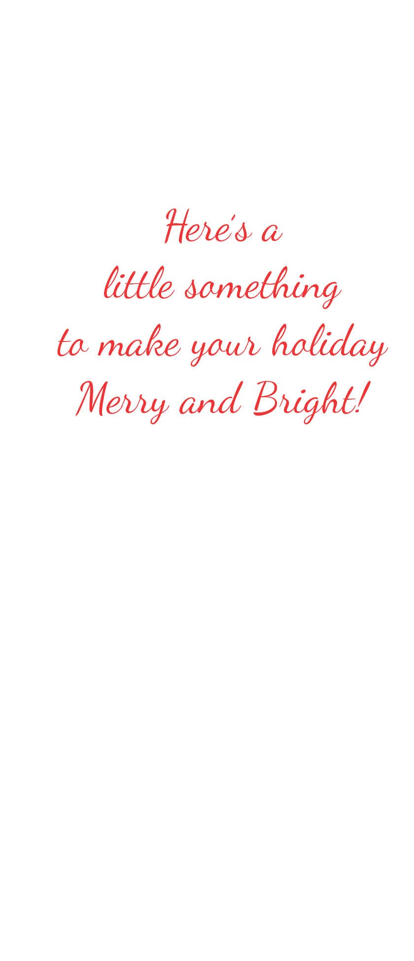 Fravessi SHADE TREE GREETINGS Christmas Money Holder Card - 3.5x6.5 Inch Envelope for Cash, Checks & Gifts - Festive Dog with Present Design - Perfect for Holiday Gifting, Office Parties & Family Celebrations