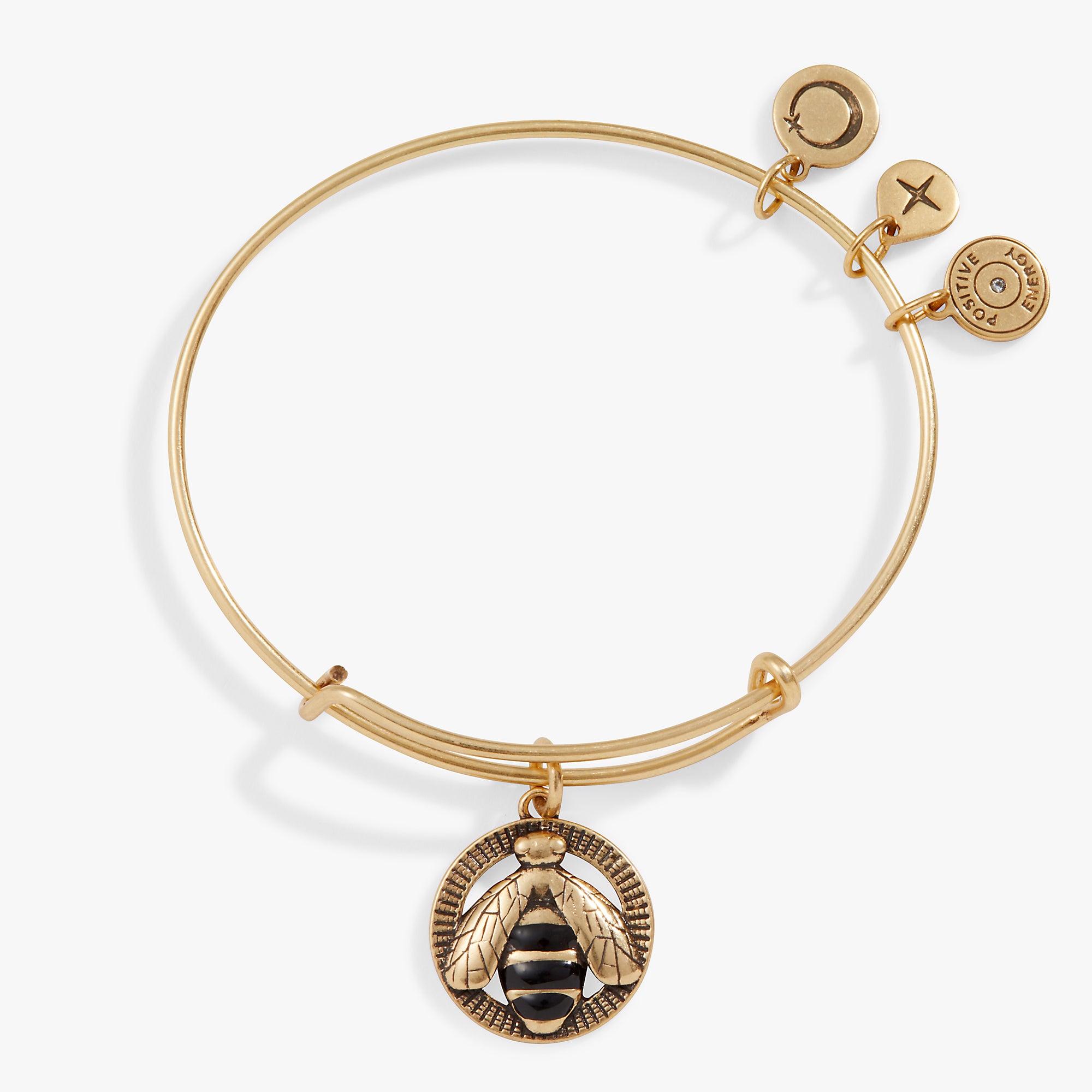 Bee Charm Bangle - Elegant Honeycomb Design Adjustable Bracelet for Women | Perfect for Boho Fashion, Nature Lovers & Everyday Wear