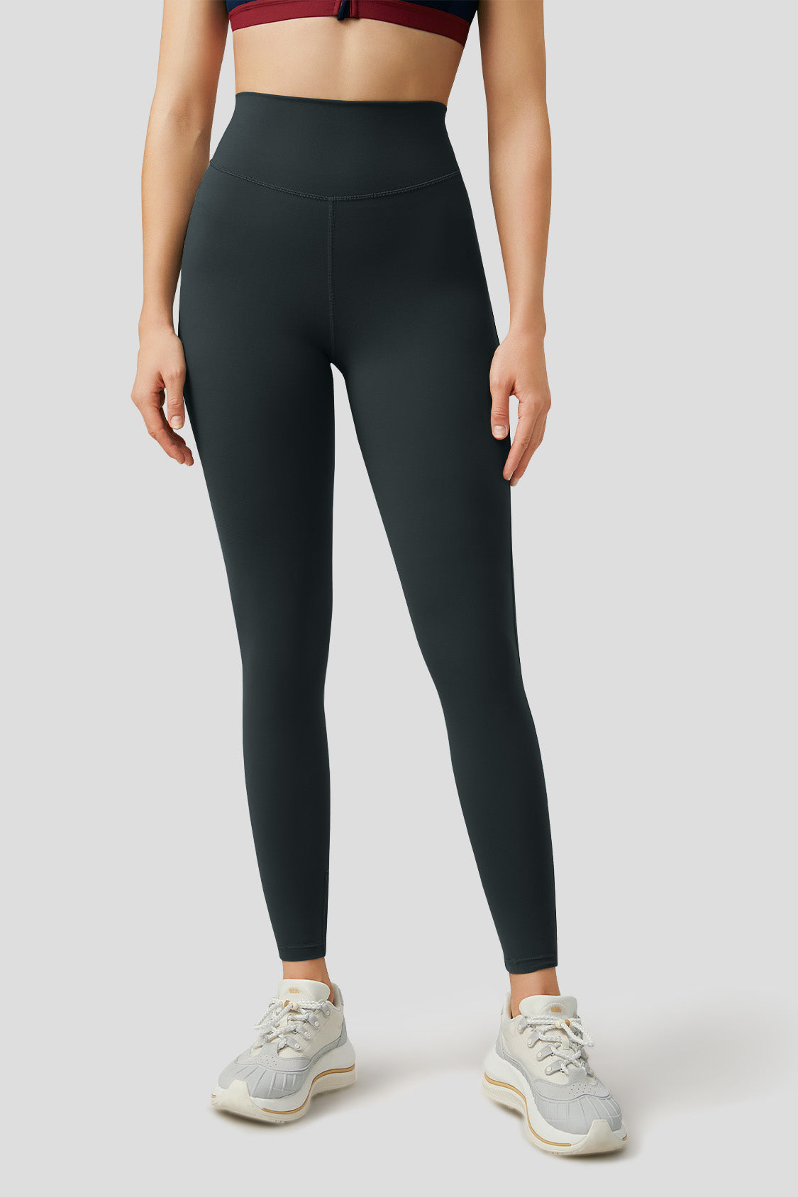 Wellshape Women's Airloop High Waist Leggings - Breathable Workout Yoga Pants for Running, Gym & Everyday Wear