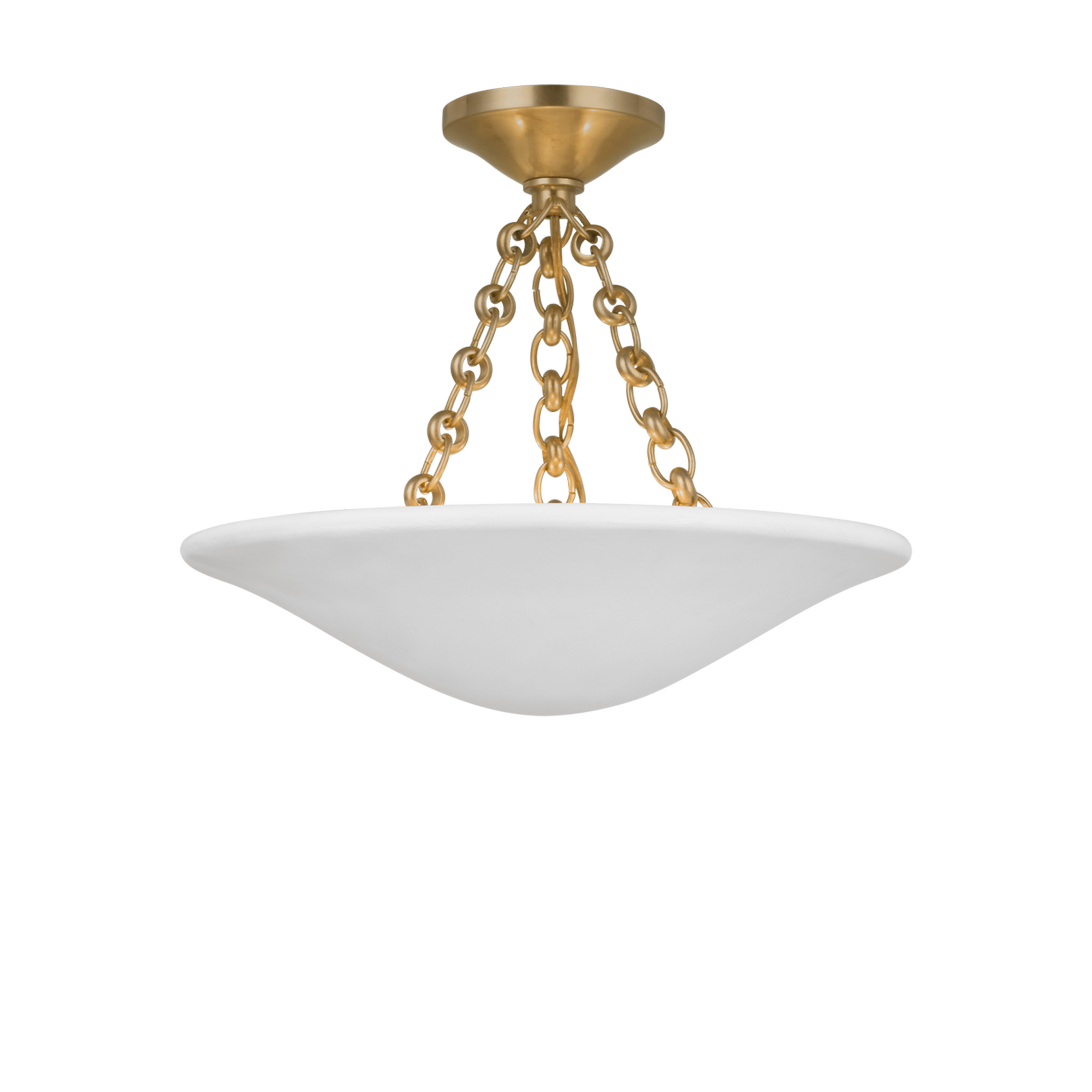 Mollino 16 Inch Flush Mount Ceiling Light - Modern LED Fixture for Bedroom, Kitchen, Hallway & Living Room Lighting