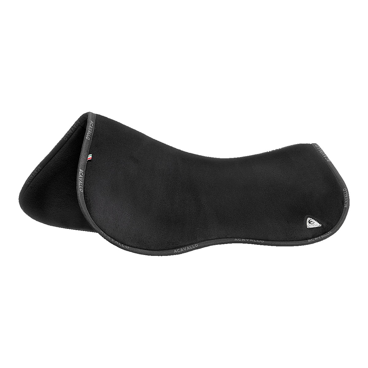 Acavallo Memory Foam Half Pad for Horses - Shock Absorbing Saddle Pad for Riding Comfort - Perfect for Dressage, Jumping & Trail Riding