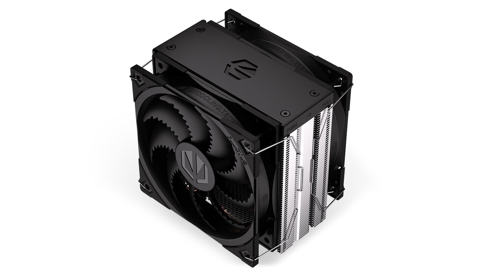 Endorfy Fera 5 Dual Fan CPU Air Cooler - High Performance PC Cooling System with 120mm PWM Fans for Intel/AMD Processors - Perfect for Gaming Rigs and Workstation PCs (EY3A006)