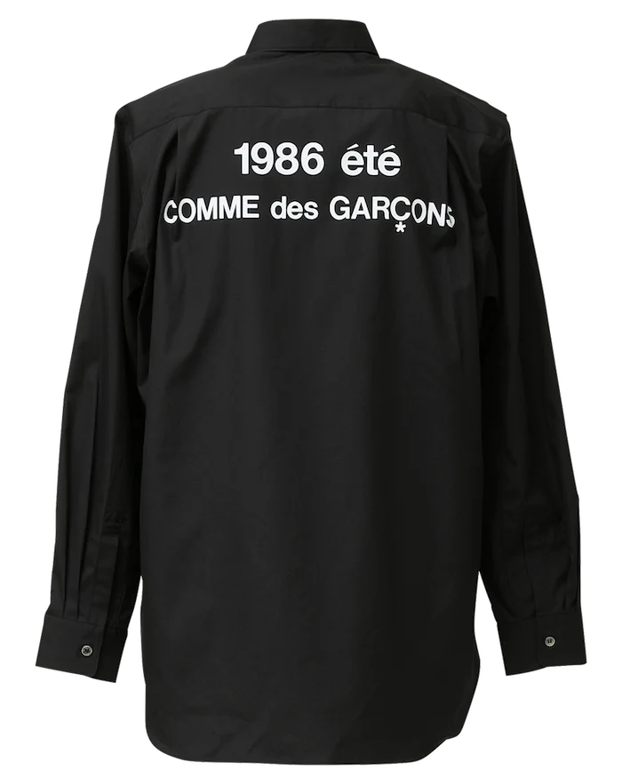 PREORDER CDG 1986 COMME des GARCONS ARCHIVE SHIRT - Vintage Designer Casual Shirt for Streetwear & Fashion Collectors
