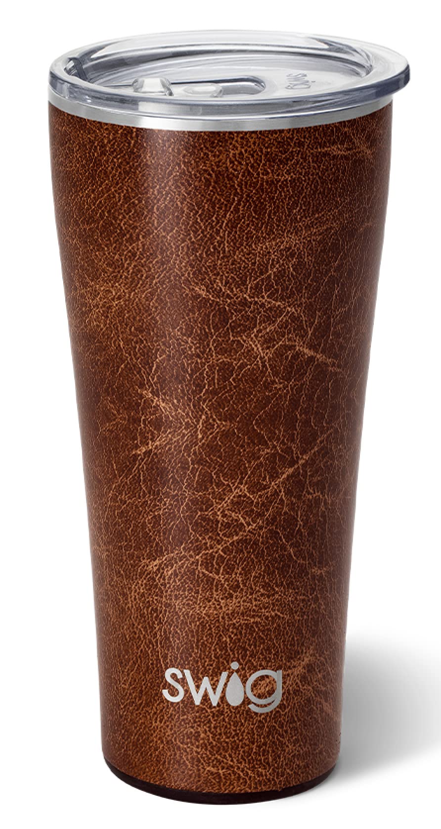 32oz Insulated Stainless Steel Tumbler with Leak-Proof Lid - Swig Life Travel Coffee Mug, Cup Holder Friendly, Hot & Cold Beverage Thermos for Office, Gym, Camping and Road Trips