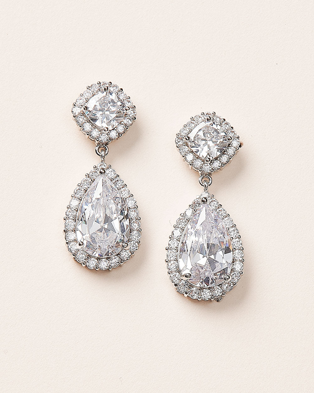 Allure CZ Stud Earrings for Women - Sparkling Cubic Zirconia Jewelry for Everyday Wear & Special Occasions