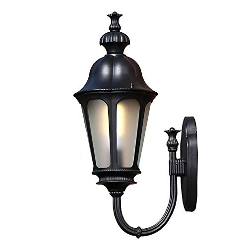 Vintage Wall Sconce Light - Waterproof & Rustproof LED Outdoor Wall Lamp for Living Room, Bedroom, Garden, Balcony, Terrace, Corridor, Stairs - Perfect for American Homes, Patio Lighting & Pathway Illumination