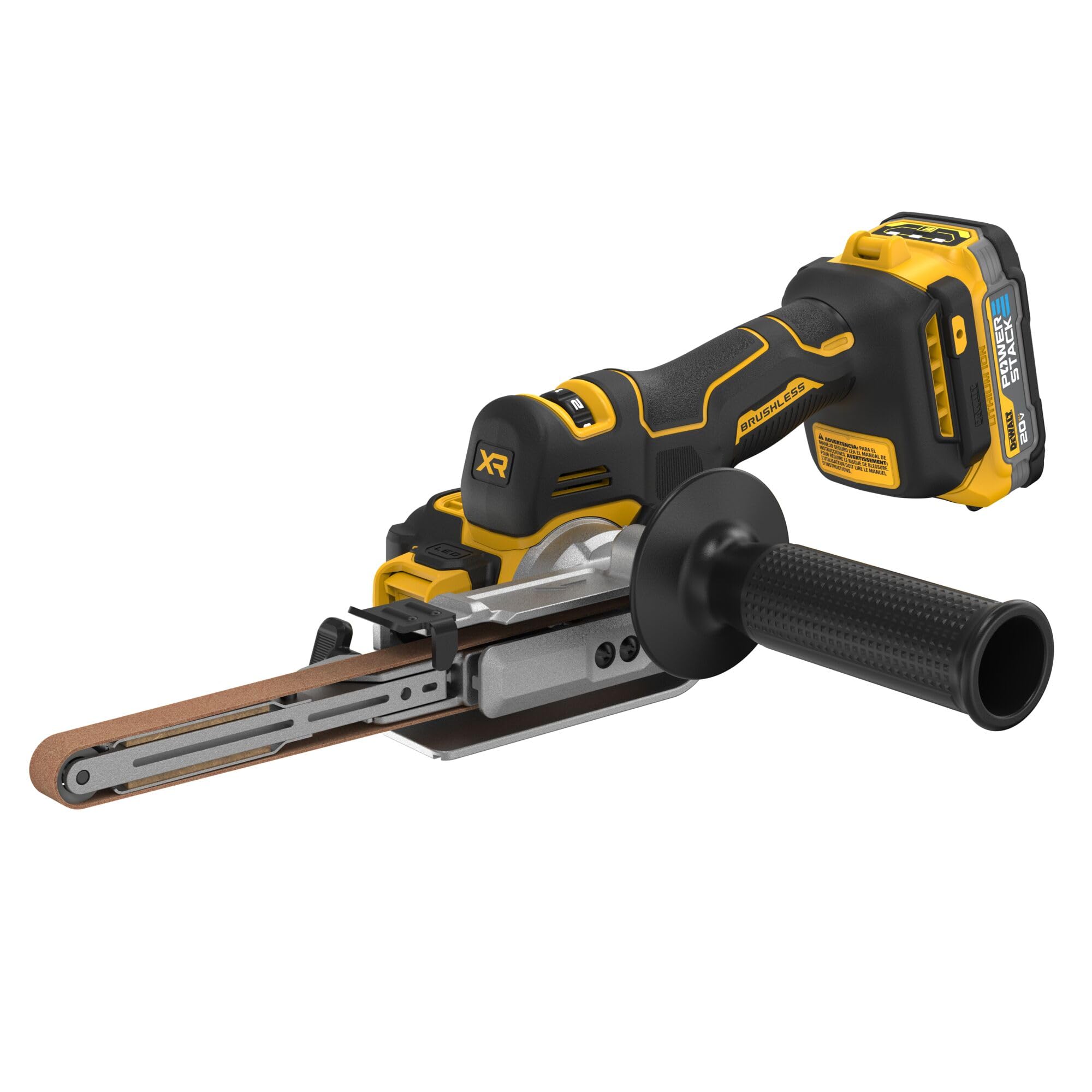 DEWALT 20V MAX XTREME Cordless Bandfile Belt Sander Kit with Battery & Charger (DCM200E1) - Professional Woodworking & Metal Sanding Power Tool for DIY Projects & Home Renovations
