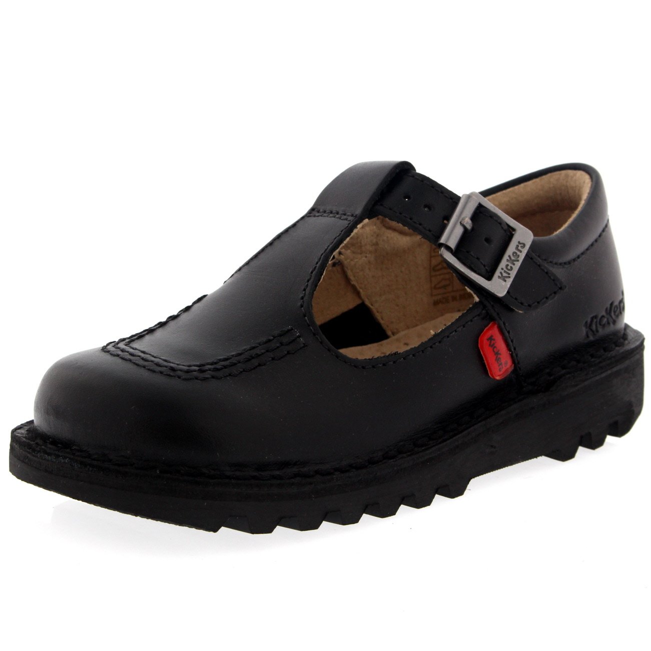 Unisex Kids Leather School Boots - Comfortable & Durable Back to School Shoes for Boys & Girls - Perfect for School, Play & Outdoor Activities