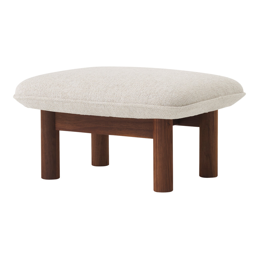 Brasilia Ottoman - Modern Round Storage Ottoman with Lift Top, Upholstered Footrest Stool for Living Room, Bedroom & Office - Perfect for Extra Seating, Storage & Home Decor