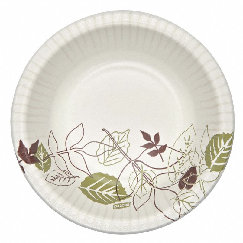 12oz Disposable Paper Bowls (1000 Pack) - Eco-Friendly, Sturdy & Leak-Proof for Parties, Picnics & Takeout Meals